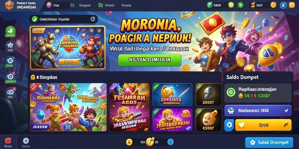 Tampilan antarmuka yang menarik dan mudah dinavigasi.