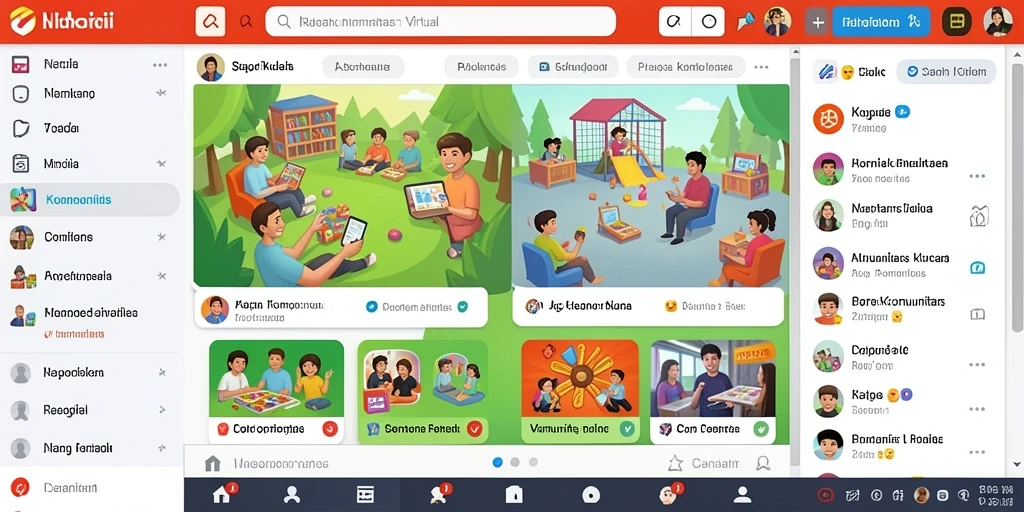 Tampilan antarmuka yang user-friendly untuk semua usia.