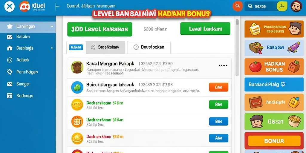Tampilan antarmuka yang menarik dan mudah digunakan.
