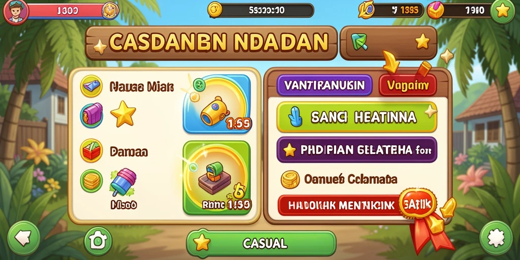 Tangkapan layar menunjukkan grafis yang menawan.